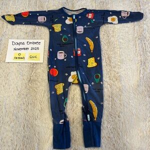 Bonds wondersuit Blue Kids zippy with Fun Prints